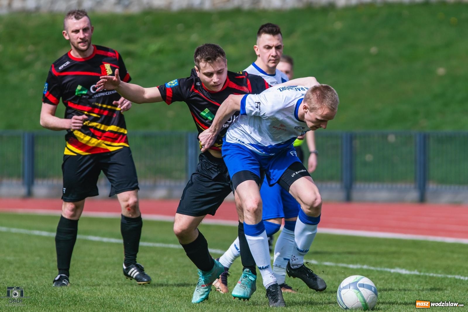 Zdjęcie w galerii na portalu naszwodzislaw.com: Dobra passa Płomienia Połomia. Unia Racibórz na kolanach [FOTO] wiadomości z regionu
