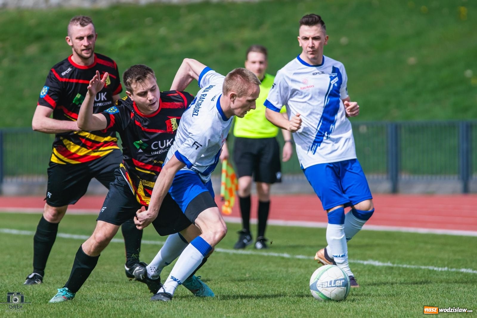 Zdjęcie w galerii na portalu naszwodzislaw.com: Dobra passa Płomienia Połomia. Unia Racibórz na kolanach [FOTO] wiadomości z regionu