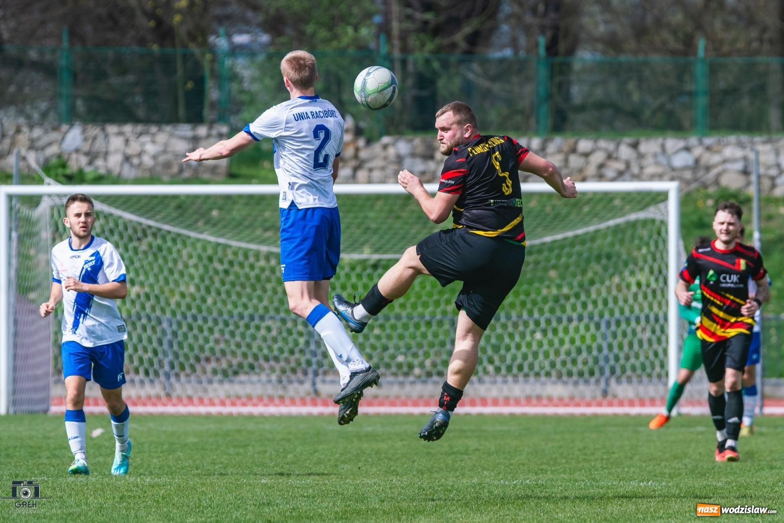 Zdjęcie w galerii na portalu naszwodzislaw.com: Dobra passa Płomienia Połomia. Unia Racibórz na kolanach [FOTO] wiadomości z regionu
