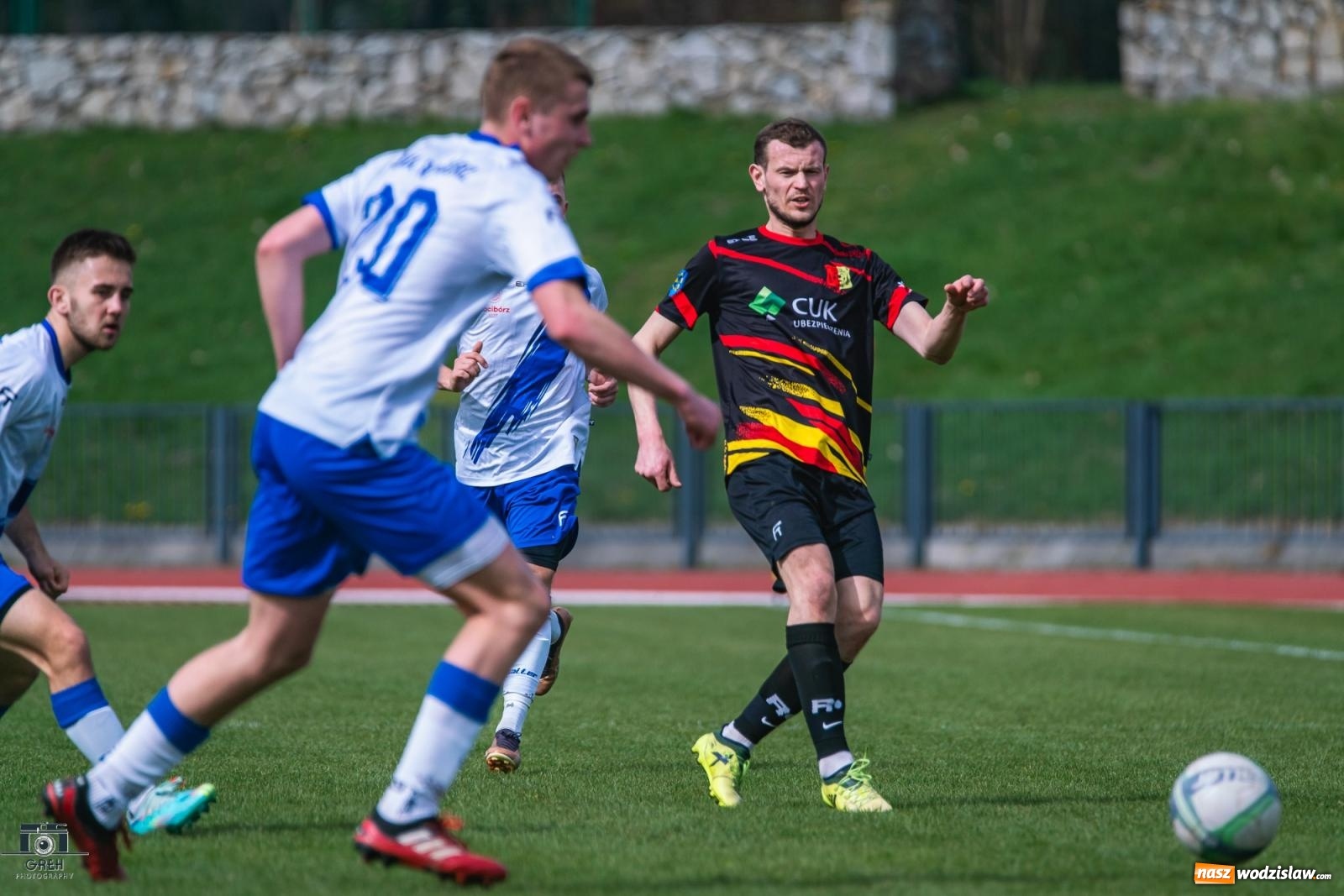 Zdjęcie w galerii na portalu naszwodzislaw.com: Dobra passa Płomienia Połomia. Unia Racibórz na kolanach [FOTO] wiadomości z regionu