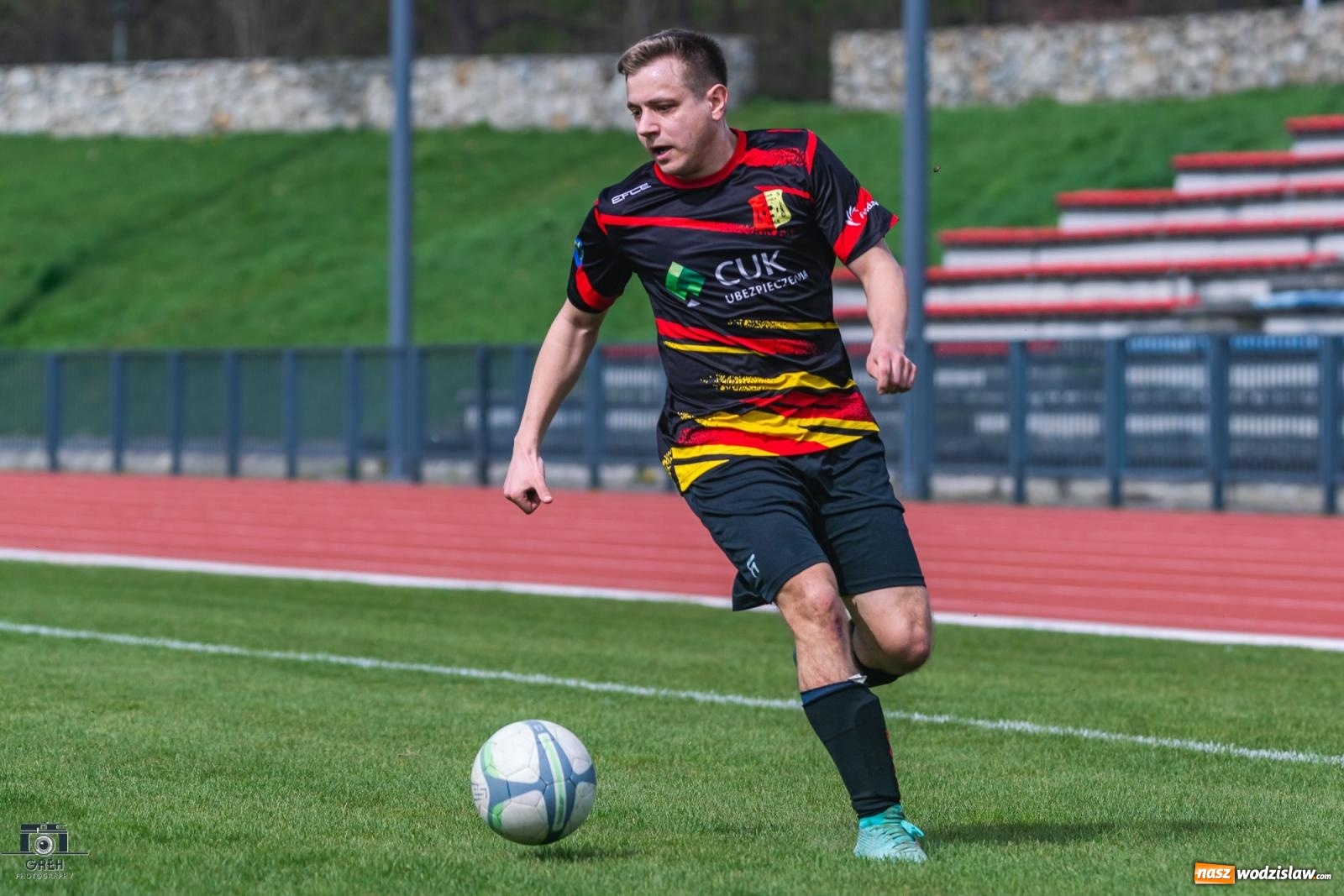 Zdjęcie w galerii na portalu naszwodzislaw.com: Dobra passa Płomienia Połomia. Unia Racibórz na kolanach [FOTO] wiadomości z regionu