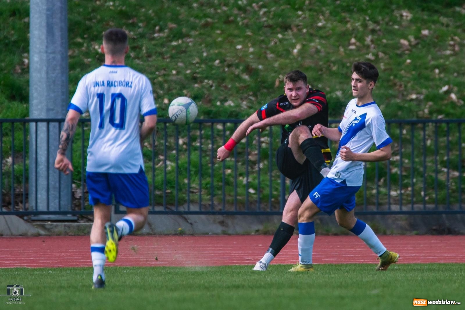 Zdjęcie w galerii na portalu naszwodzislaw.com: Dobra passa Płomienia Połomia. Unia Racibórz na kolanach [FOTO] wiadomości z regionu