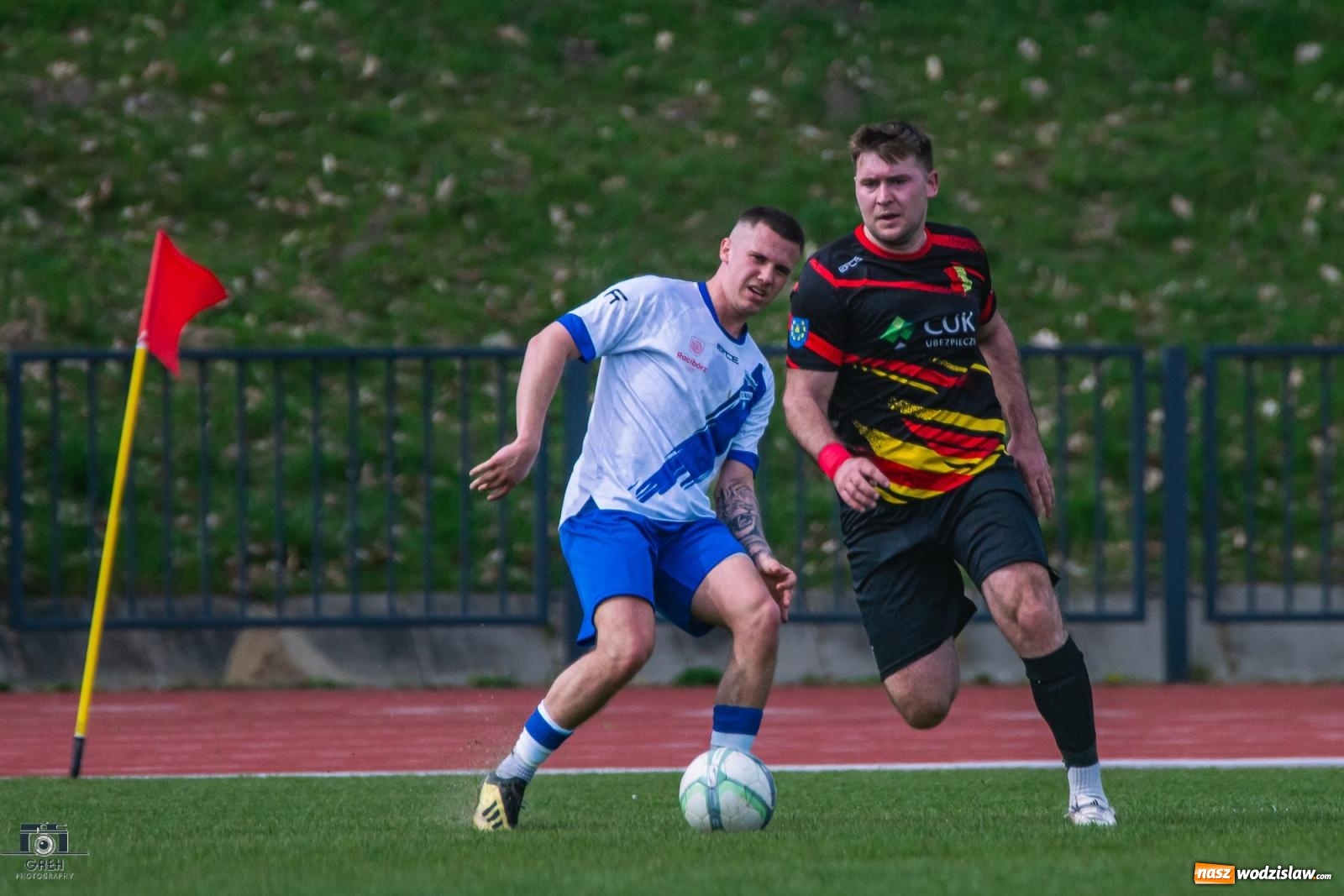 Zdjęcie w galerii na portalu naszwodzislaw.com: Dobra passa Płomienia Połomia. Unia Racibórz na kolanach [FOTO] wiadomości z regionu