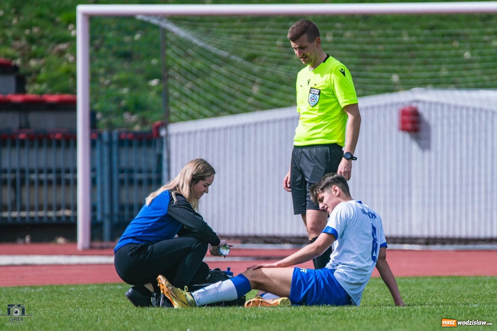 Zdjęcie w galerii na portalu naszwodzislaw.com: Dobra passa Płomienia Połomia. Unia Racibórz na kolanach [FOTO] wiadomości z regionu