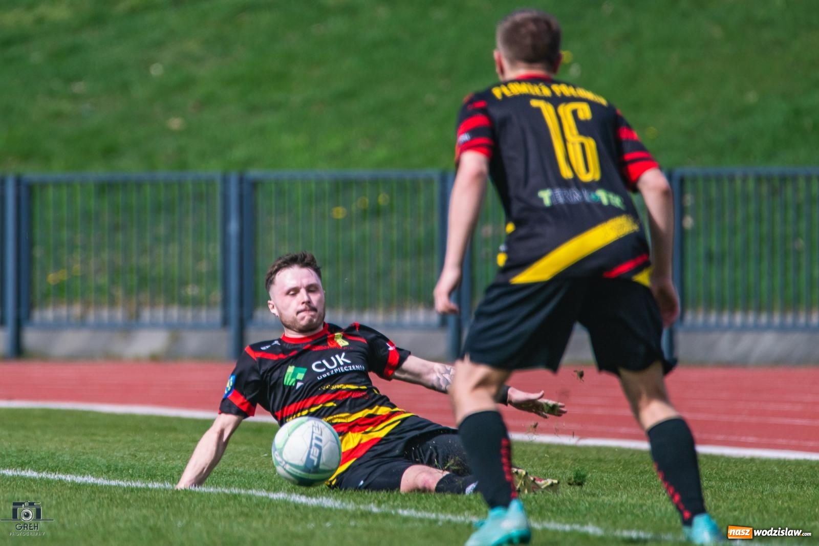 Zdjęcie w galerii na portalu naszwodzislaw.com: Dobra passa Płomienia Połomia. Unia Racibórz na kolanach [FOTO] wiadomości z regionu