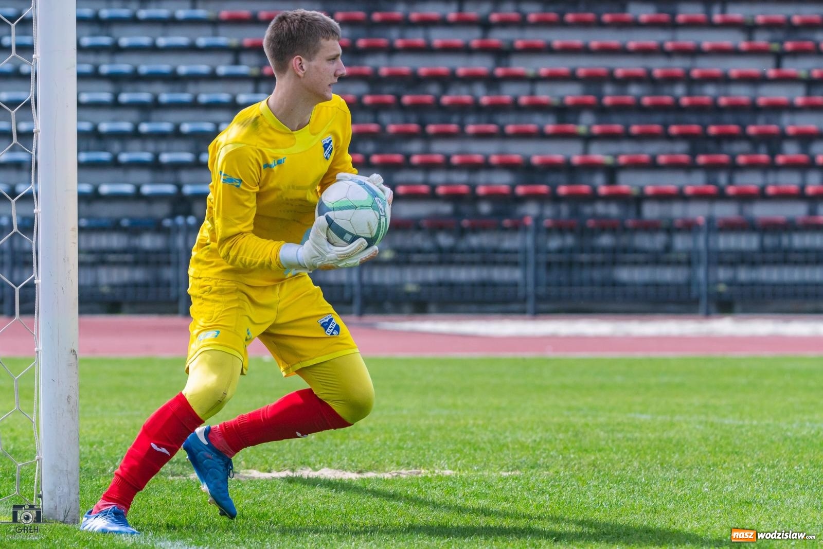 Zdjęcie w galerii na portalu naszwodzislaw.com: Dobra passa Płomienia Połomia. Unia Racibórz na kolanach [FOTO] wiadomości z regionu