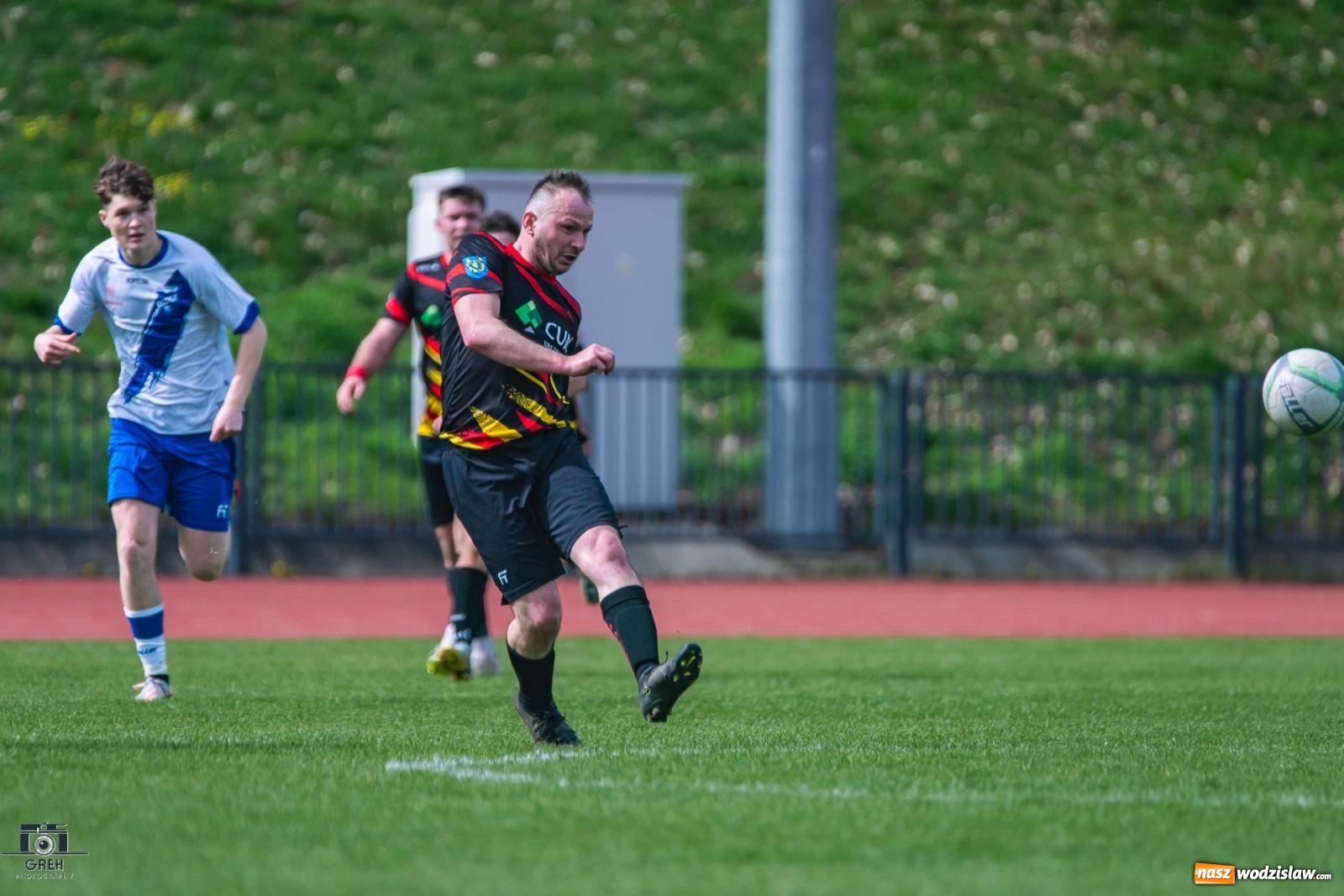 Zdjęcie w galerii na portalu naszwodzislaw.com: Dobra passa Płomienia Połomia. Unia Racibórz na kolanach [FOTO] wiadomości z regionu