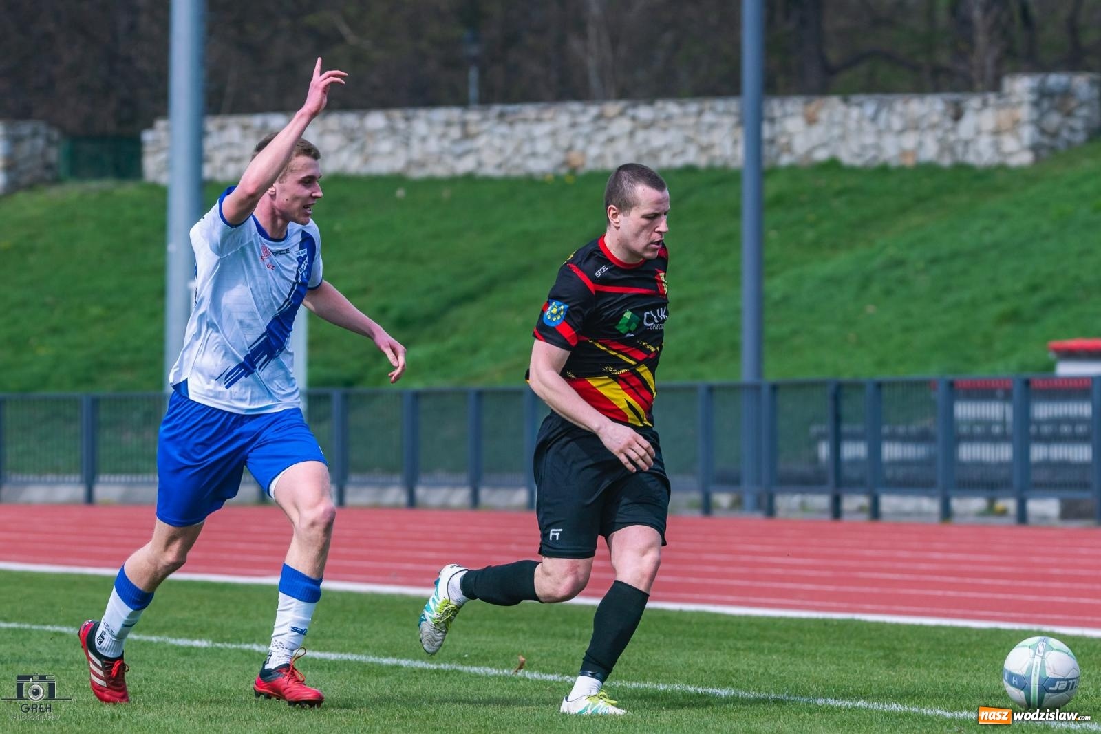 Zdjęcie w galerii na portalu naszwodzislaw.com: Dobra passa Płomienia Połomia. Unia Racibórz na kolanach [FOTO] wiadomości z regionu