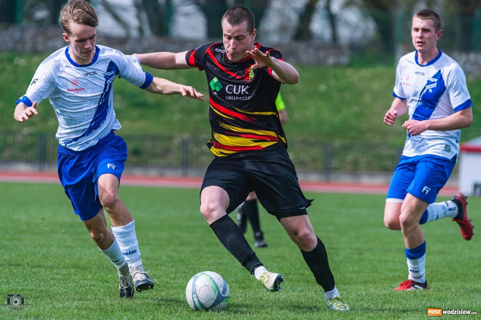 Zdjęcie w galerii na portalu naszwodzislaw.com: Dobra passa Płomienia Połomia. Unia Racibórz na kolanach [FOTO] wiadomości z regionu