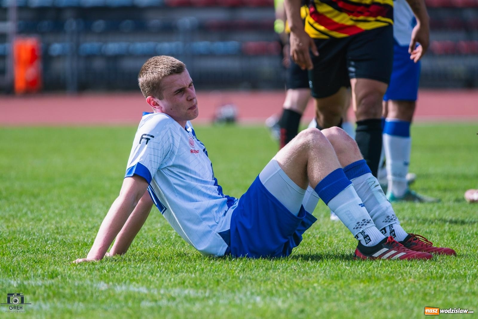 Zdjęcie w galerii na portalu naszwodzislaw.com: Dobra passa Płomienia Połomia. Unia Racibórz na kolanach [FOTO] wiadomości z regionu