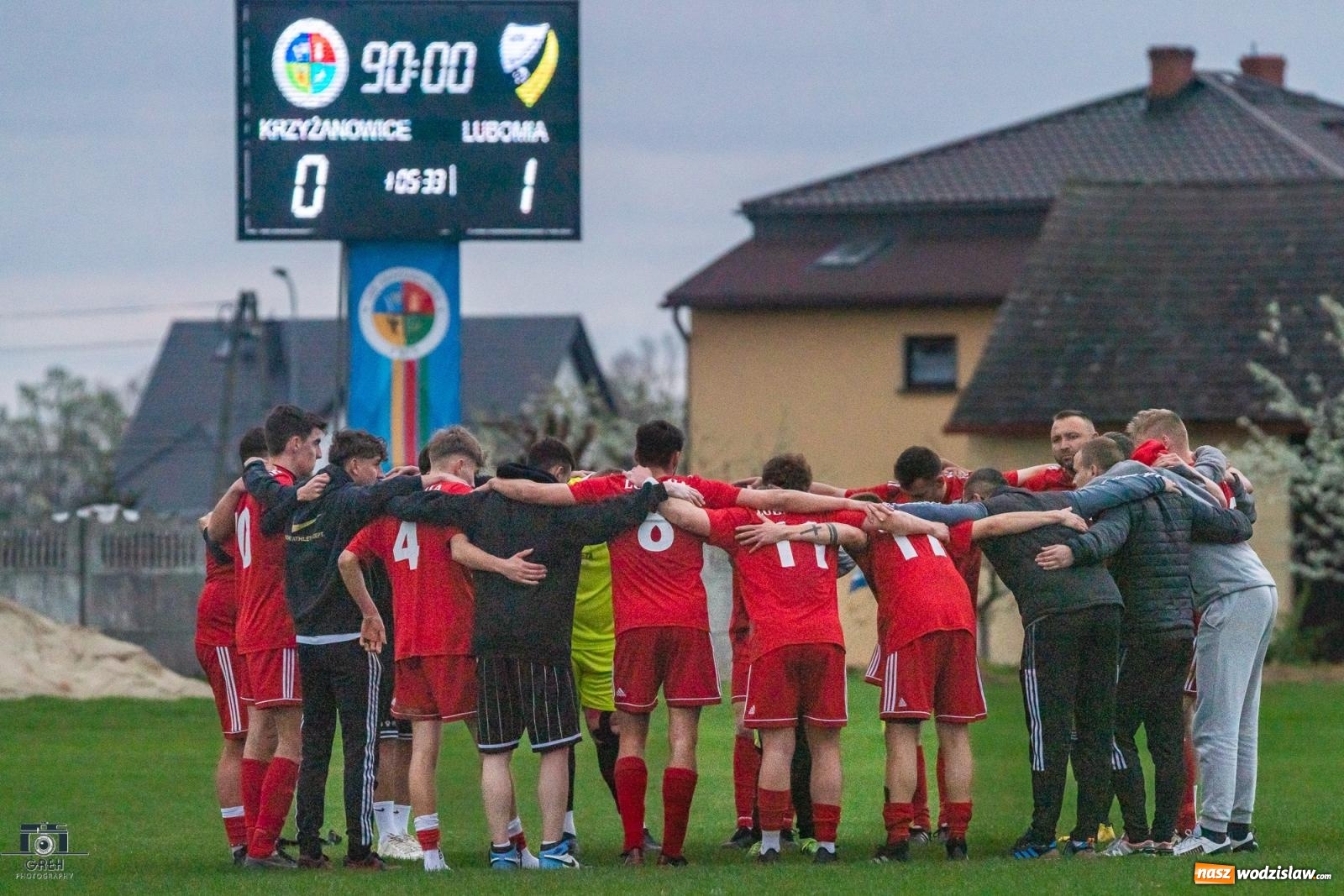 Zdjęcie w galerii na portalu naszwodzislaw.com: Puchar Polski. Silesia Lubomia górą nad Krzyżanowicami [FOTO] wiadomości z regionu
