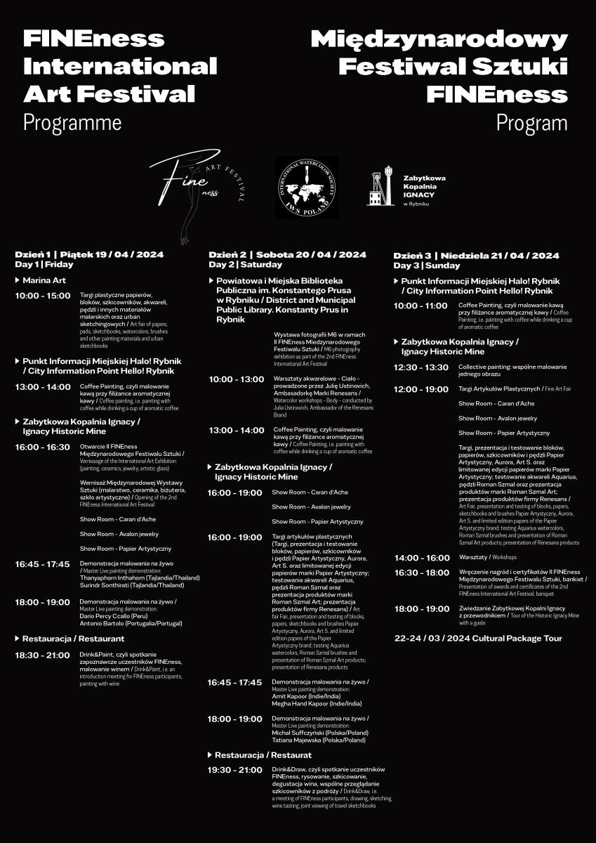 Zdjęcie w galerii na portalu naszwodzislaw.com: II FINEness - Międzynarodowy Festiwalu Sztuki w Rybniku wiadomości z regionu