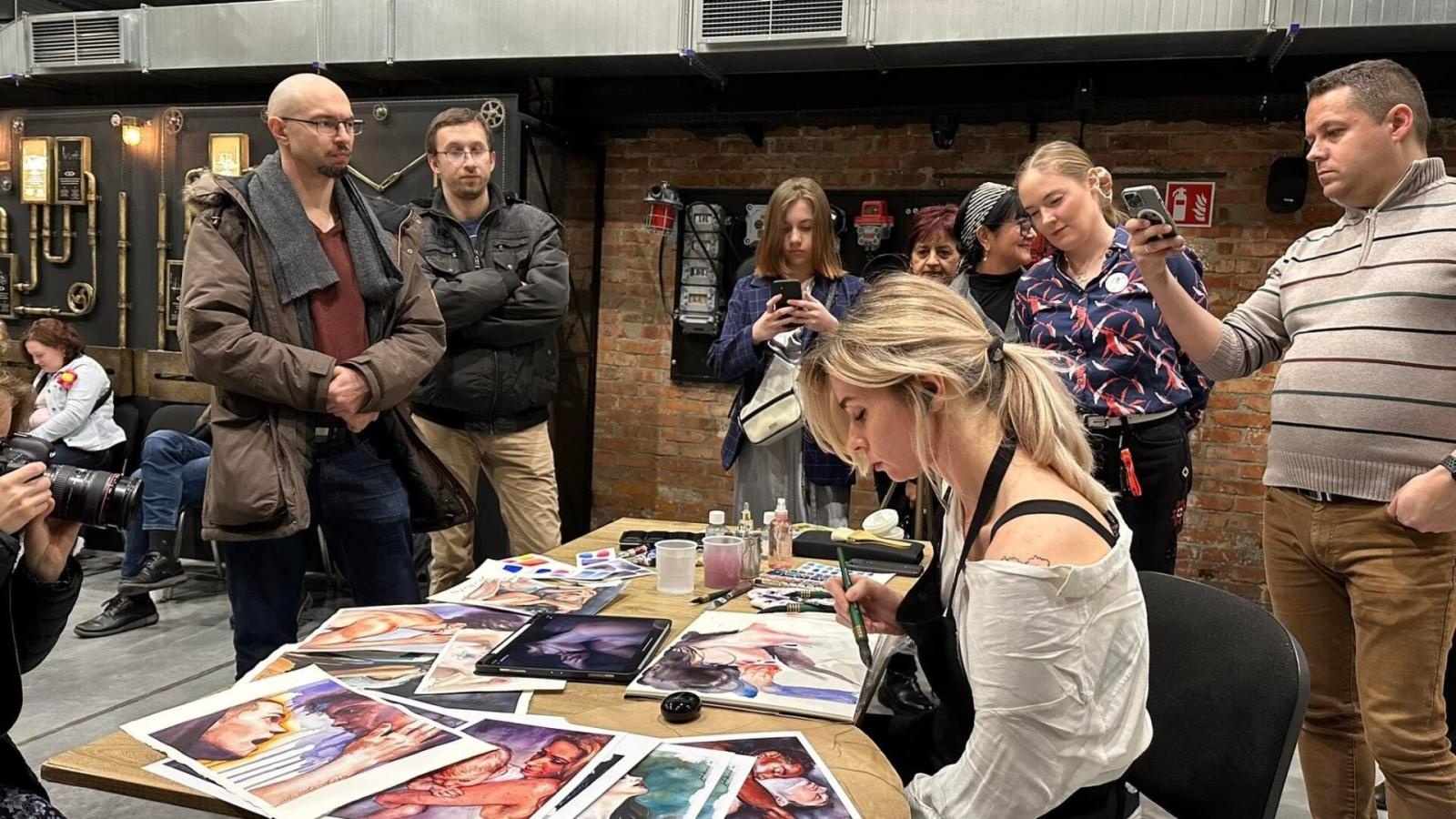 Zdjęcie w galerii na portalu naszwodzislaw.com: II FINEness - Międzynarodowy Festiwalu Sztuki w Rybniku wiadomości z regionu