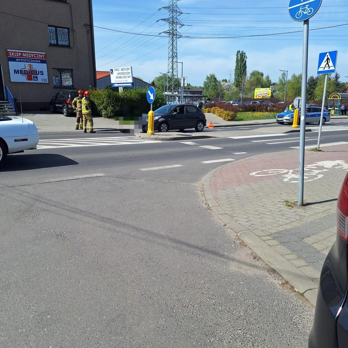 Zdjęcie w galerii na portalu naszwodzislaw.com: Potrącenie w Rydułtowach. Kierowca na podwójnym gazie wiadomości z regionu