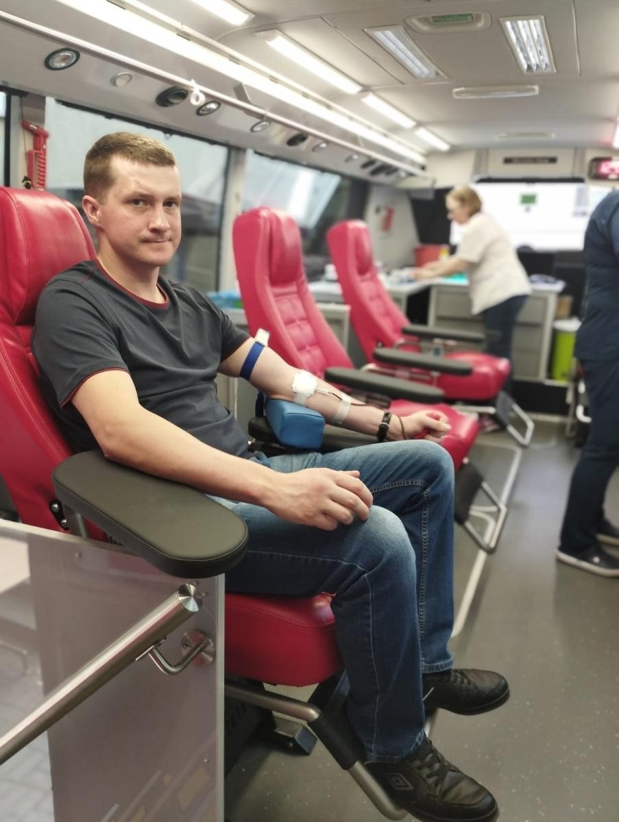 Zdjęcie w galerii na portalu naszwodzislaw.com: W Syryni zebrano niemal osiem litrów krwi wiadomości z regionu