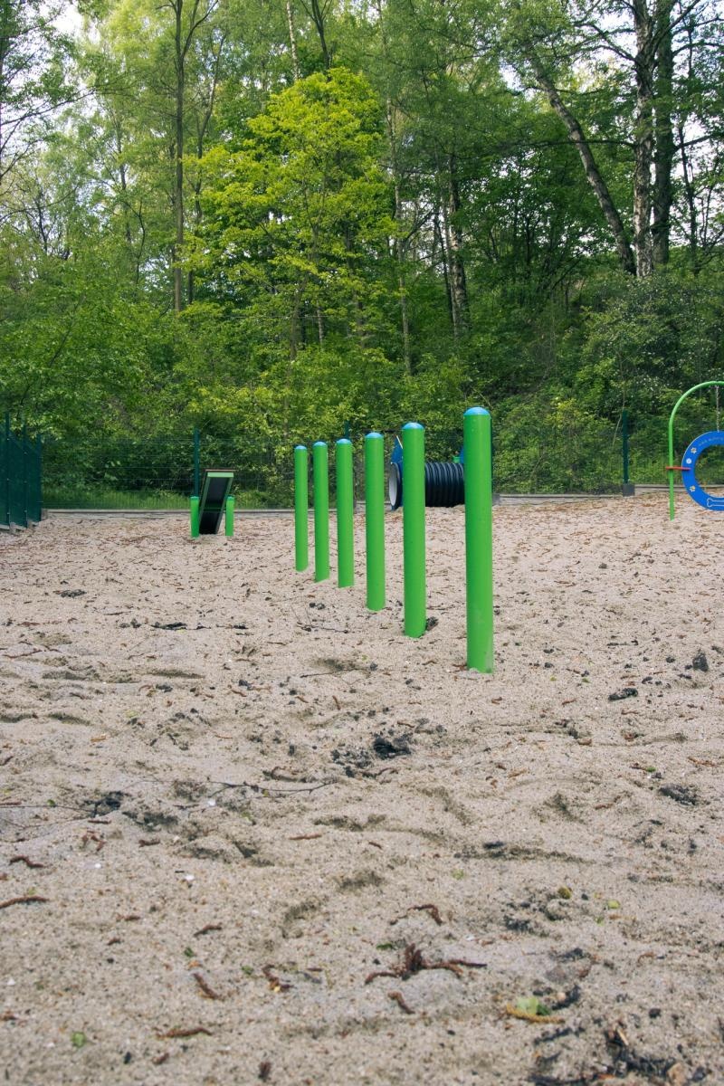 Zdjęcie w galerii na portalu naszwodzislaw.com: Nowy wybieg dla psów w Rodzinnym Parku Rozrywki  wiadomości z regionu