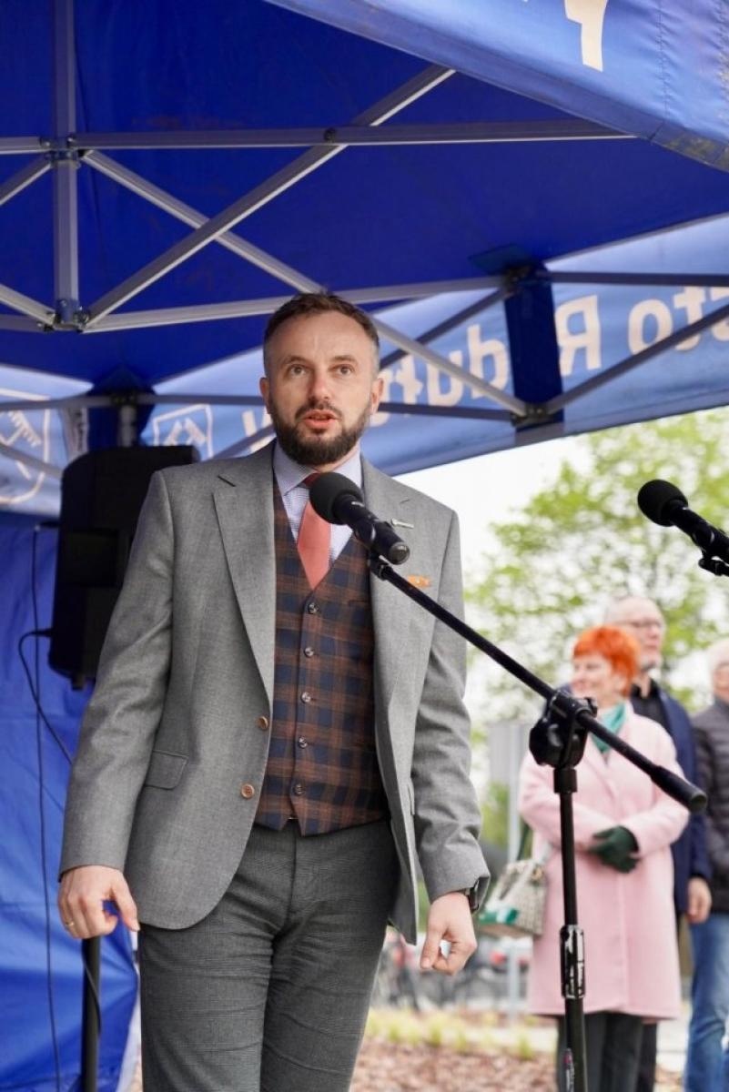 Zdjęcie w galerii na portalu naszwodzislaw.com: Nowa ulica w Rydułtowach ma już swą nazwę [FOTO] wiadomości z regionu