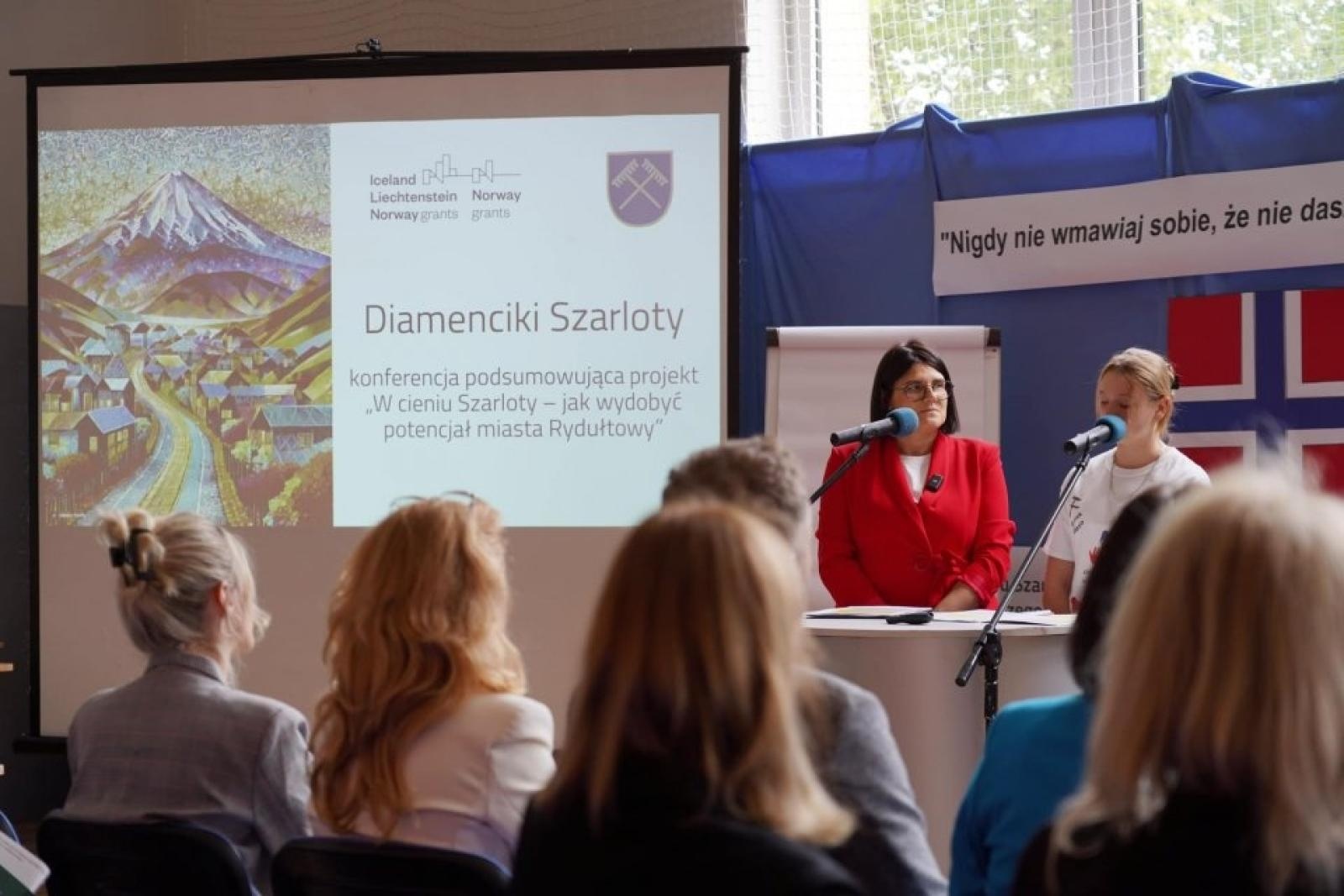 Zdjęcie w galerii na portalu naszwodzislaw.com: Diamenciki na mapie Rydułtów. Podsumowanie projektu W cieniu Szarloty [FOTO] wiadomości z regionu