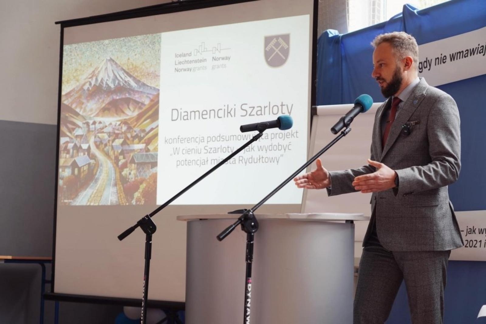 Zdjęcie w galerii na portalu naszwodzislaw.com: Diamenciki na mapie Rydułtów. Podsumowanie projektu W cieniu Szarloty [FOTO] wiadomości z regionu