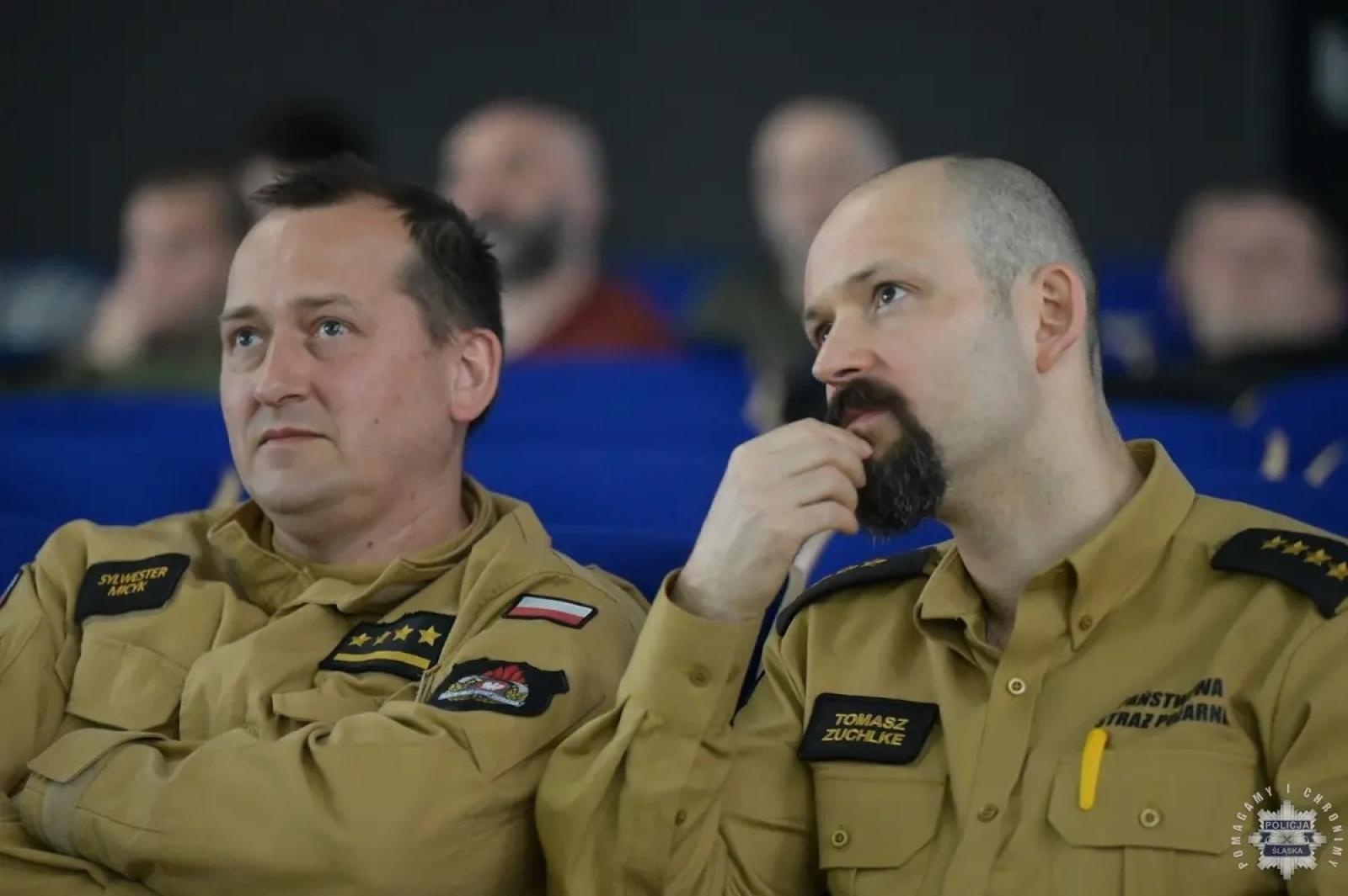 Zdjęcie w galerii na portalu naszwodzislaw.com: Policjanci i strażacy szkolili się w przeciwdziałaniu zagrożeniom CBRNE wiadomości z regionu