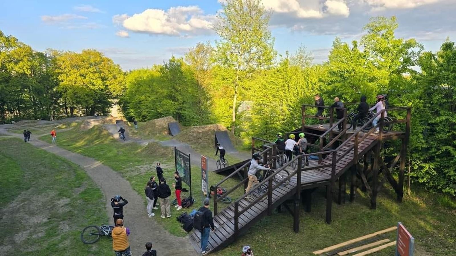 Zdjęcie w galerii na portalu naszwodzislaw.com: Tor do slopestyle'u w nowym wydaniu. To nie koniec inwestycji wiadomości z regionu