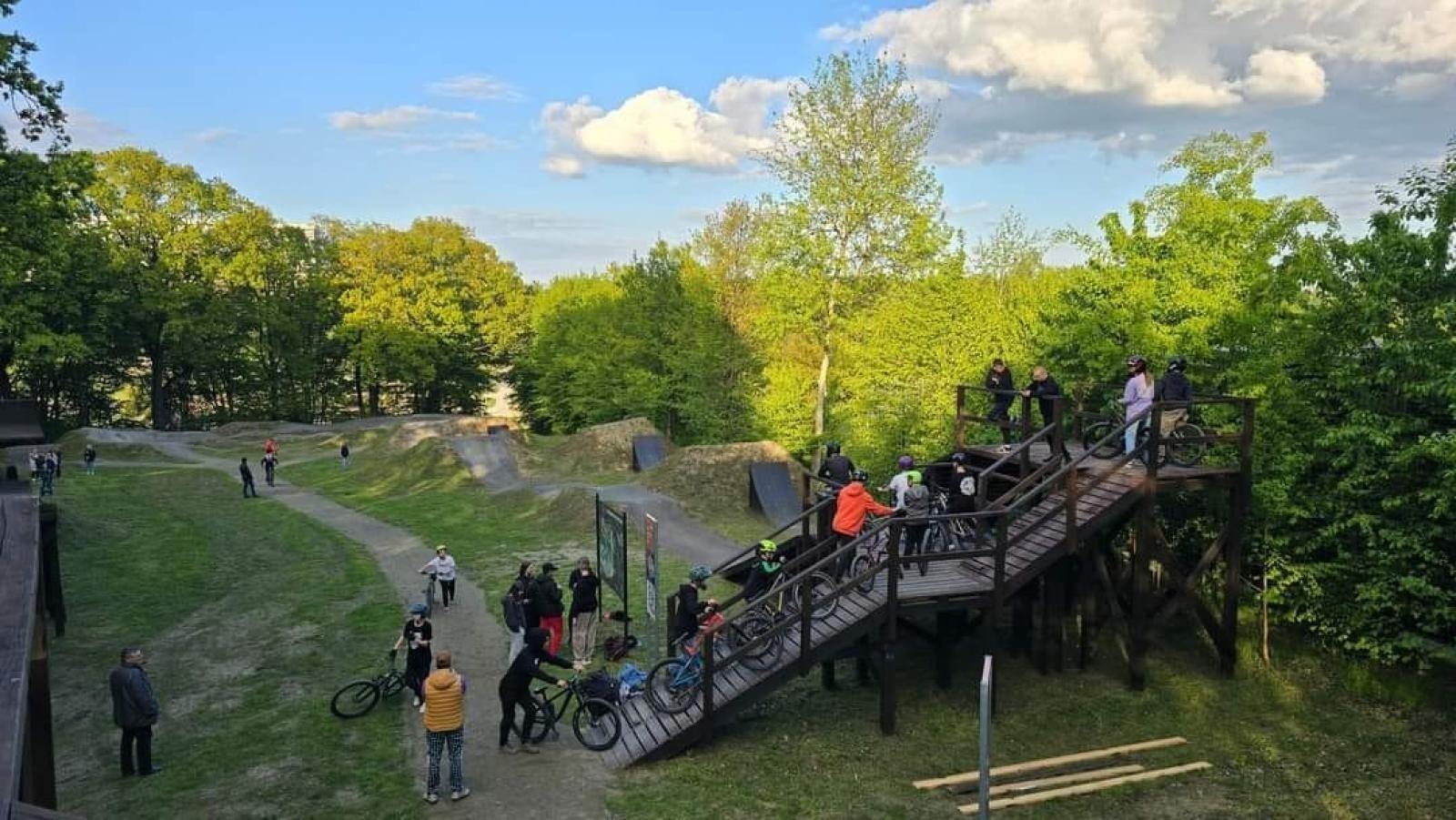 Zdjęcie w galerii na portalu naszwodzislaw.com: Tor do slopestyle'u w nowym wydaniu. To nie koniec inwestycji wiadomości z regionu