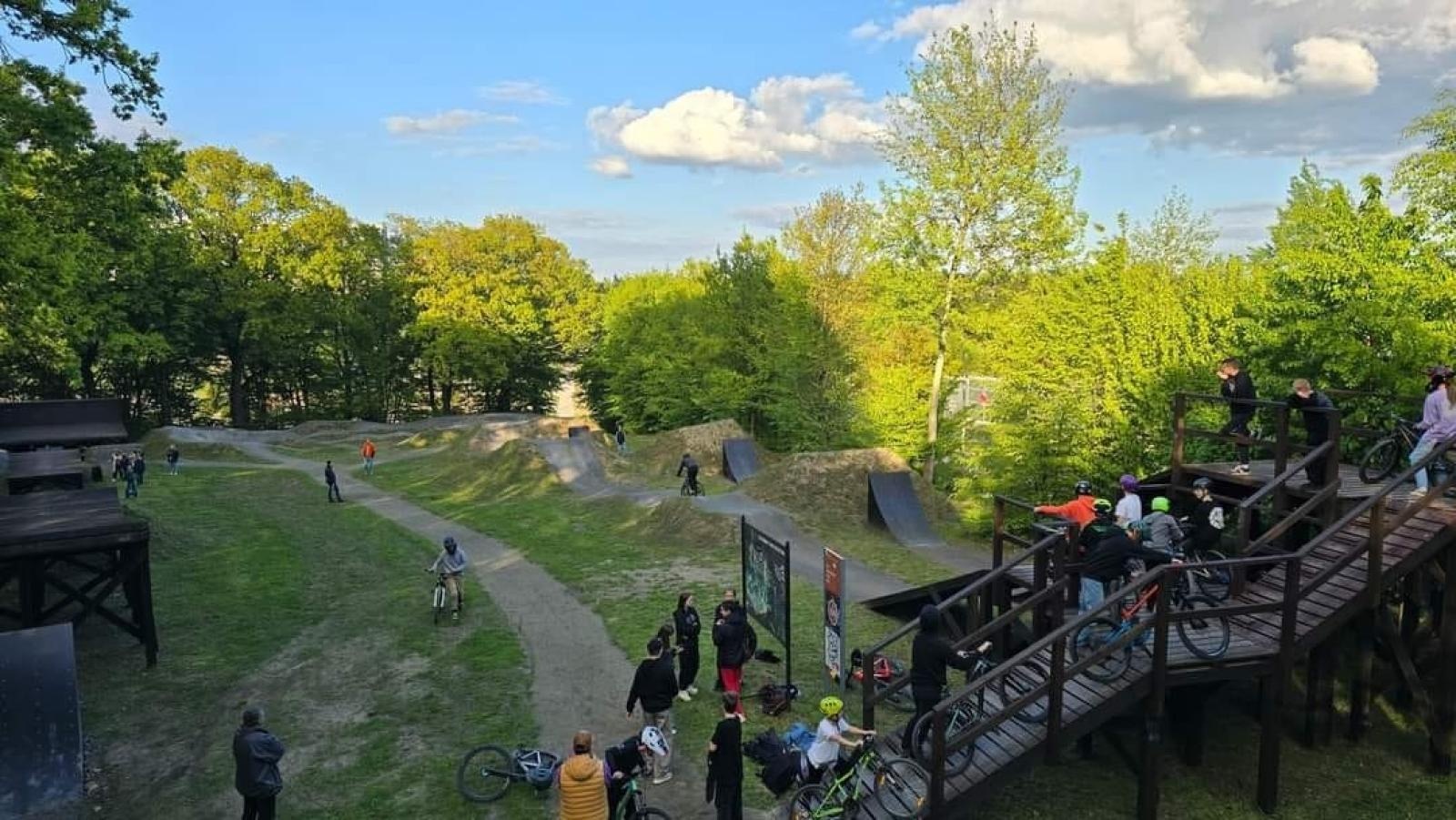 Zdjęcie w galerii na portalu naszwodzislaw.com: Tor do slopestyle'u w nowym wydaniu. To nie koniec inwestycji wiadomości z regionu