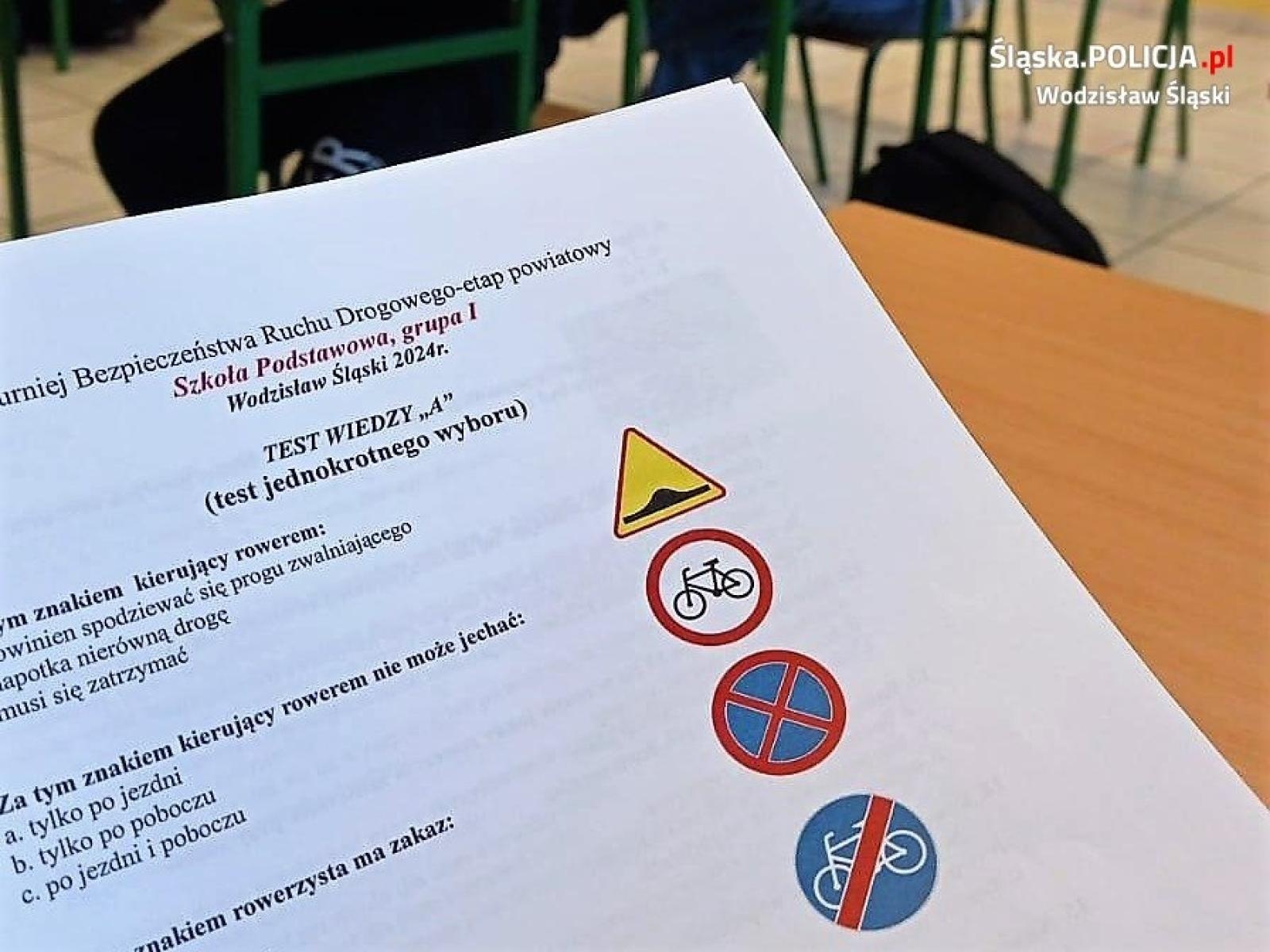 Zdjęcie w galerii na portalu naszwodzislaw.com: Sprawdzili swą wiedzę o ruchu drogowym wiadomości z regionu