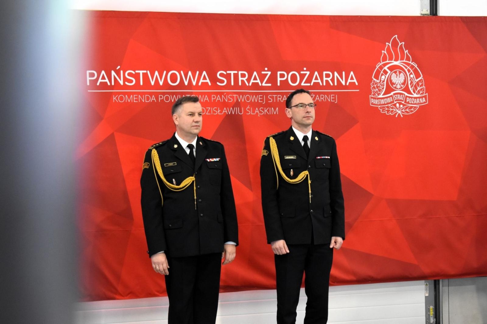 Zdjęcie w galerii na portalu naszwodzislaw.com: Wodzisławska PSP ma nowego szefa wiadomości z regionu