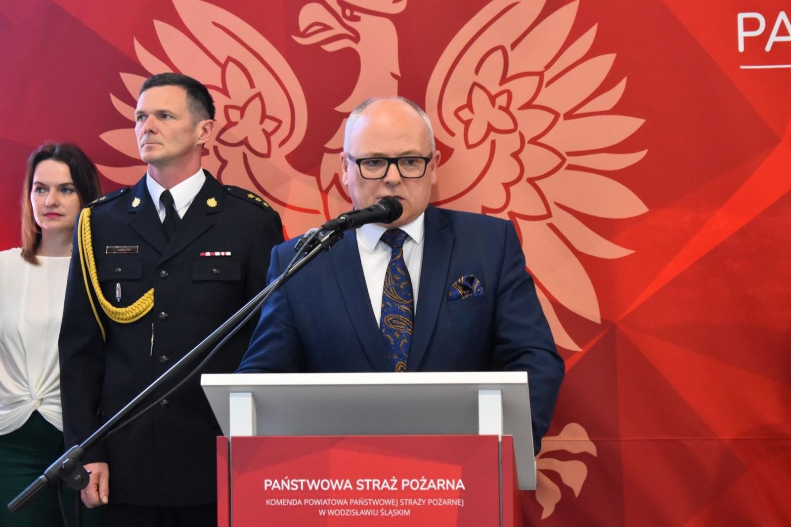 Zdjęcie w galerii na portalu naszwodzislaw.com: Wodzisławska PSP ma nowego szefa wiadomości z regionu