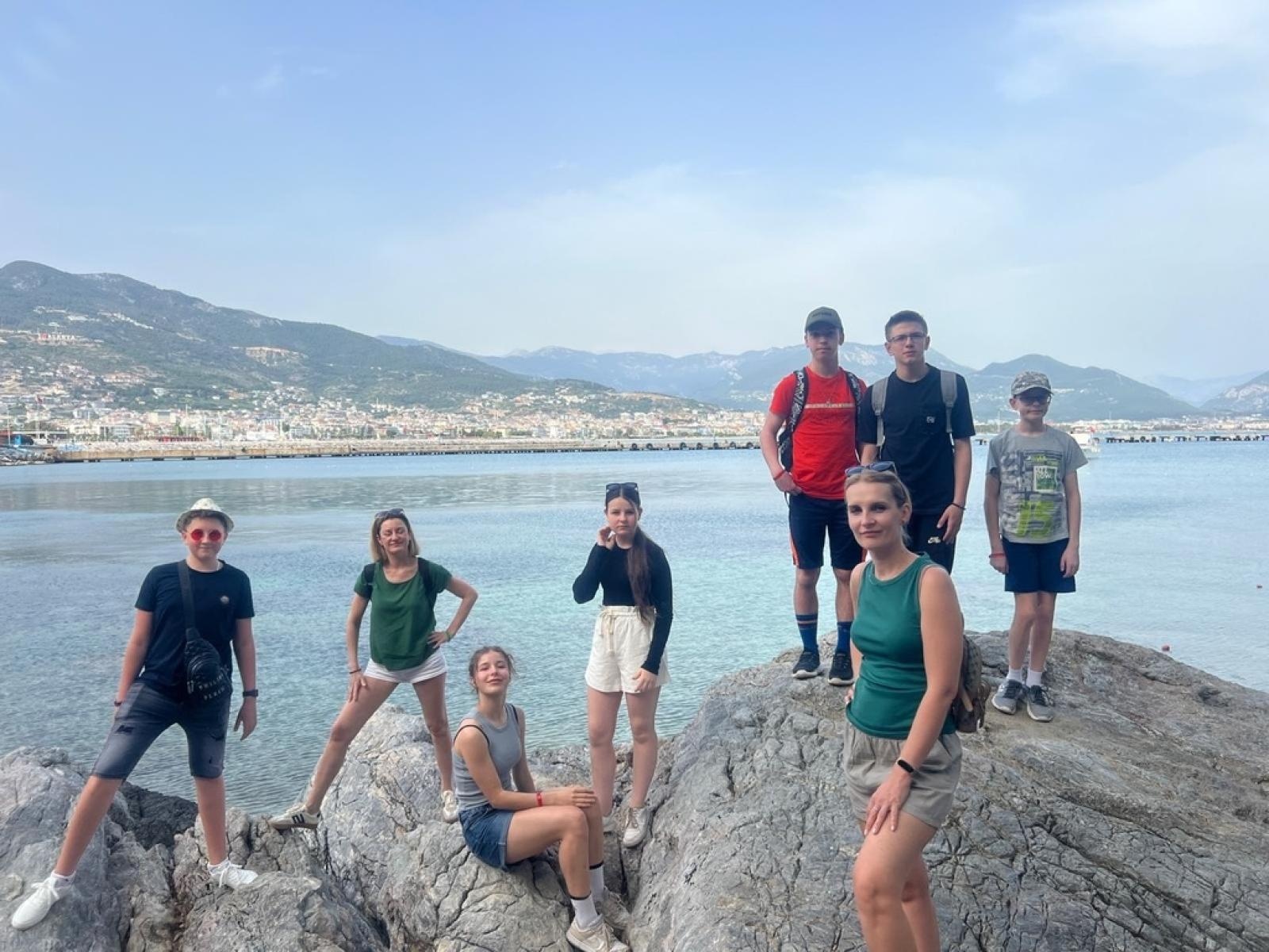 Zdjęcie w galerii na portalu naszwodzislaw.com: Uczniowie zawadzkiej szkoły z wizytą w słonecznej Alanyi [FOTO] wiadomości z regionu