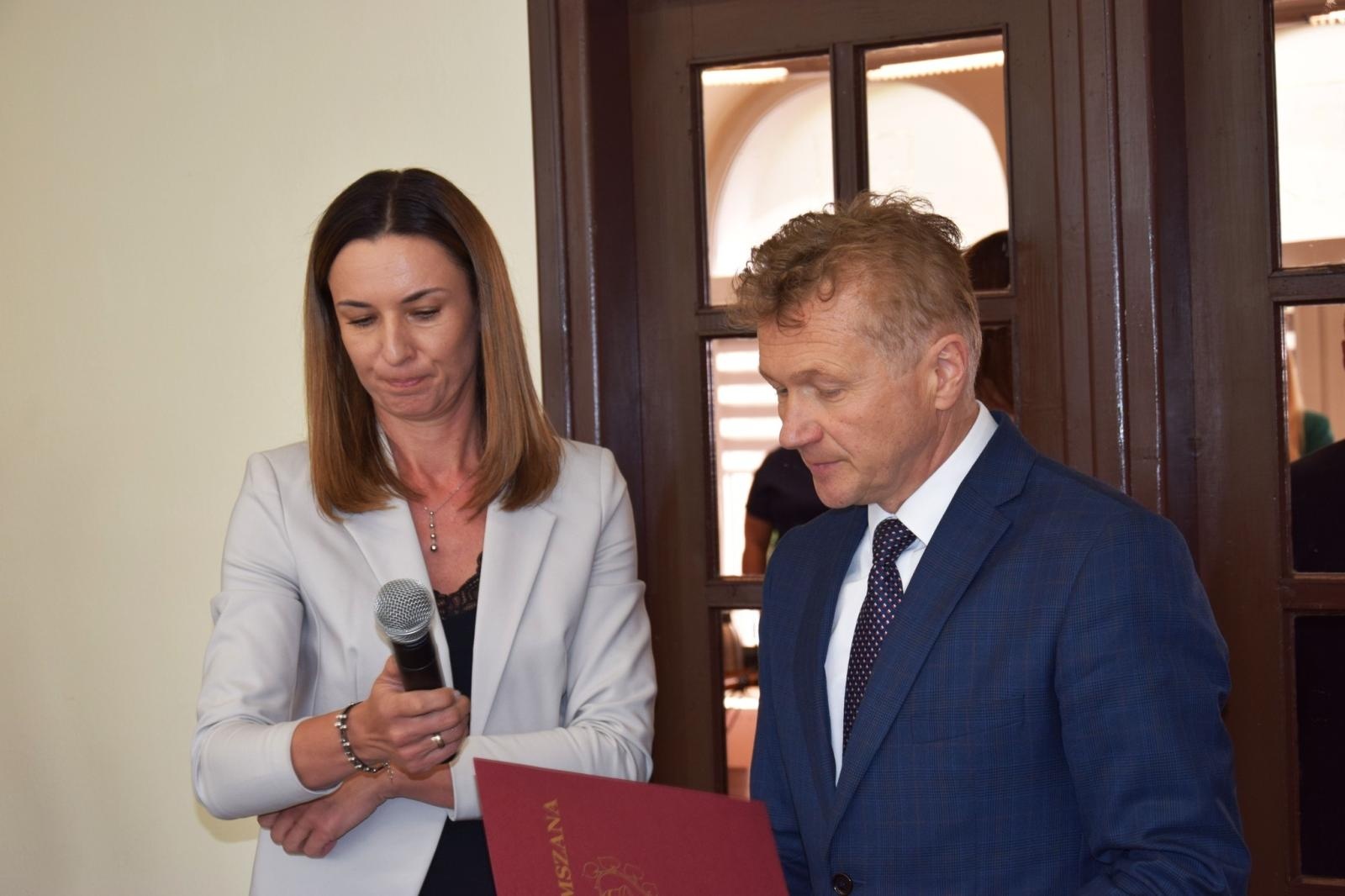 Zdjęcie w galerii na portalu naszwodzislaw.com: Po inauguracyjnej sesji nowej Rady Gminy Mszana [WIDEO] wiadomości z regionu