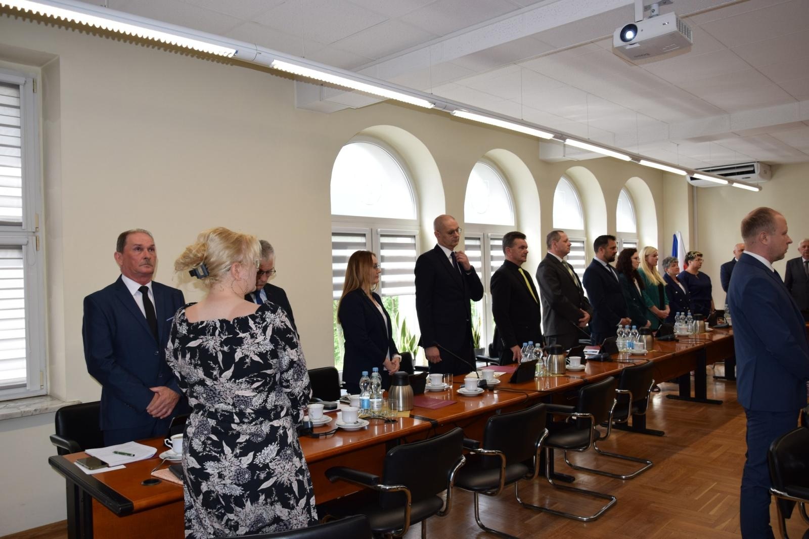 Zdjęcie w galerii na portalu naszwodzislaw.com: Po inauguracyjnej sesji nowej Rady Gminy Mszana [WIDEO] wiadomości z regionu