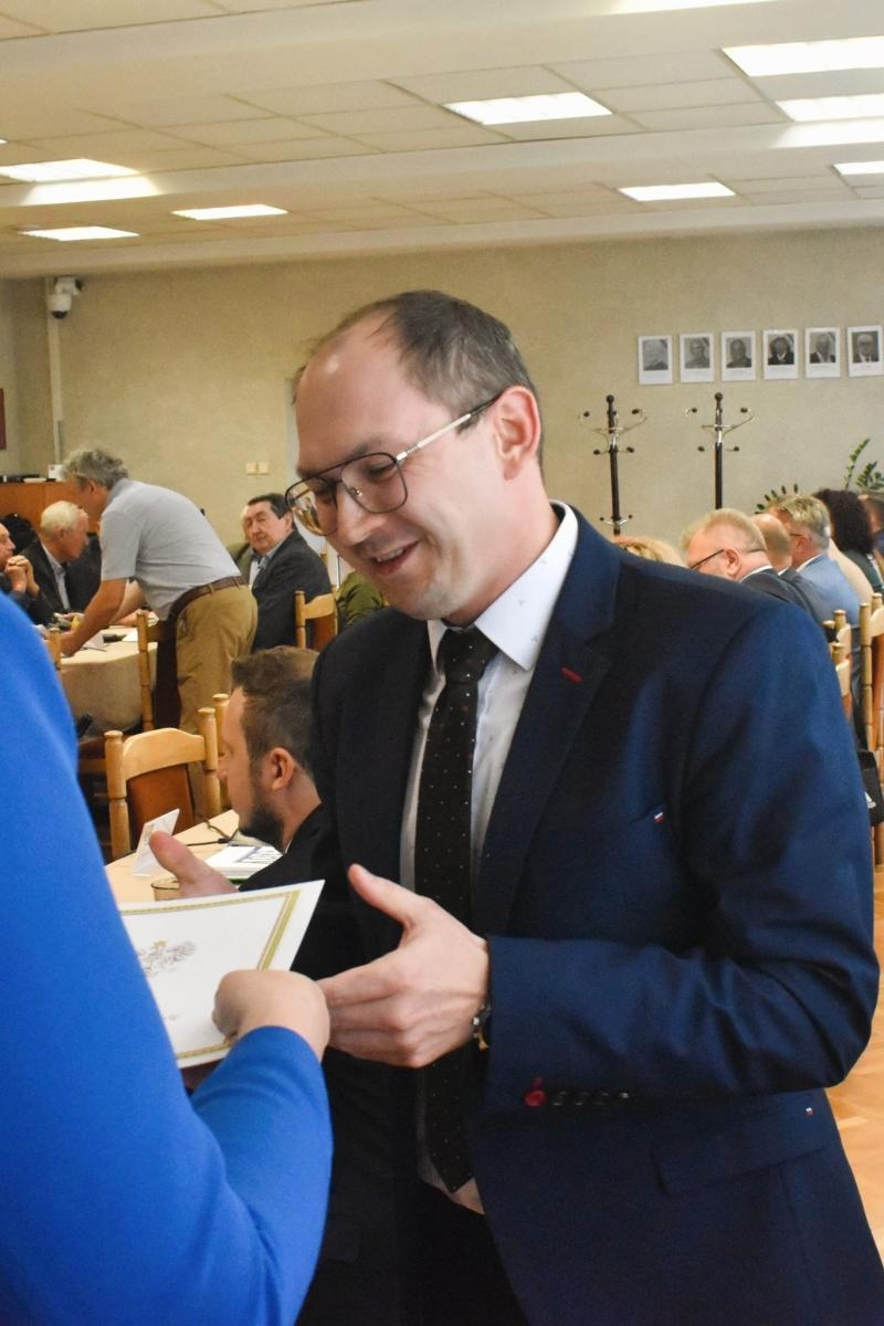 Zdjęcie w galerii na portalu naszwodzislaw.com: Godów. I sesja Rady Gminy nowej kadencji za nami [FOTO] wiadomości z regionu