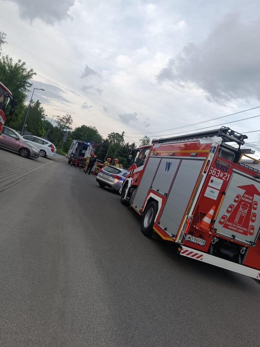 Zdjęcie w galerii na portalu naszwodzislaw.com: Potrącenie 10-latki w Rydułtowach wiadomości z regionu