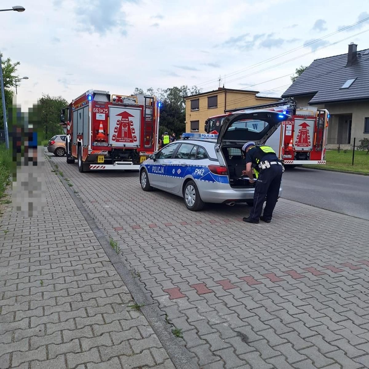 Zdjęcie w galerii na portalu naszwodzislaw.com: Potrącenie 10-latki w Rydułtowach wiadomości z regionu