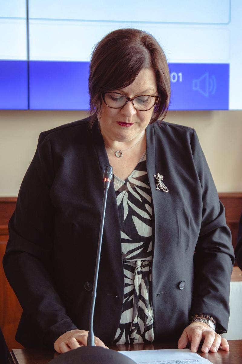 Zdjęcie w galerii na portalu naszwodzislaw.com: Pierwsza sesja kadencji 2024-2029 w Wodzisławiu Śląskim za nami. Ślubowali radni i prezydent [FOTO] wiadomości z regionu