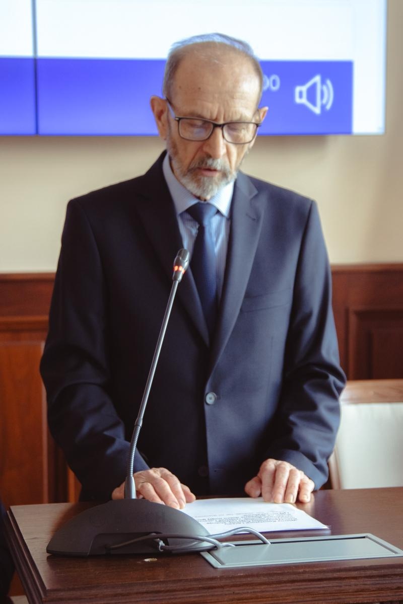 Zdjęcie w galerii na portalu naszwodzislaw.com: Pierwsza sesja kadencji 2024-2029 w Wodzisławiu Śląskim za nami. Ślubowali radni i prezydent [FOTO] wiadomości z regionu