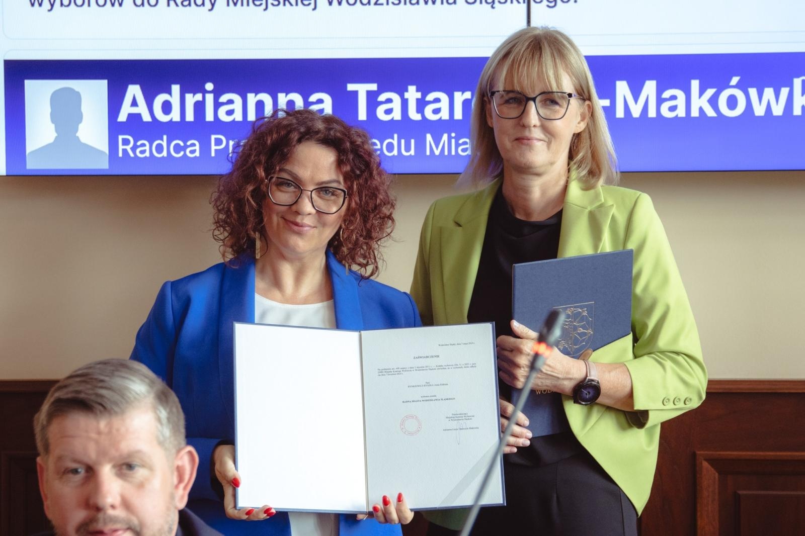 Zdjęcie w galerii na portalu naszwodzislaw.com: Pierwsza sesja kadencji 2024-2029 w Wodzisławiu Śląskim za nami. Ślubowali radni i prezydent [FOTO] wiadomości z regionu