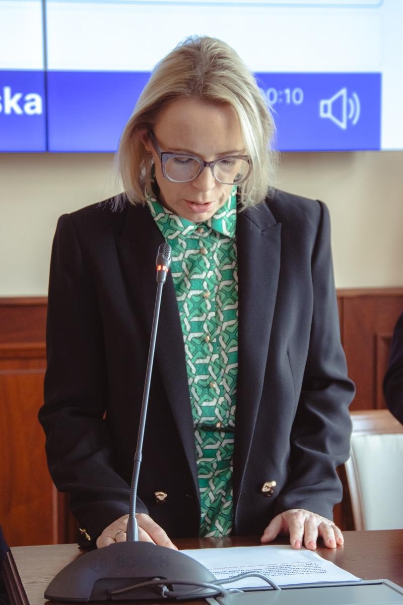 Zdjęcie w galerii na portalu naszwodzislaw.com: Pierwsza sesja kadencji 2024-2029 w Wodzisławiu Śląskim za nami. Ślubowali radni i prezydent [FOTO] wiadomości z regionu