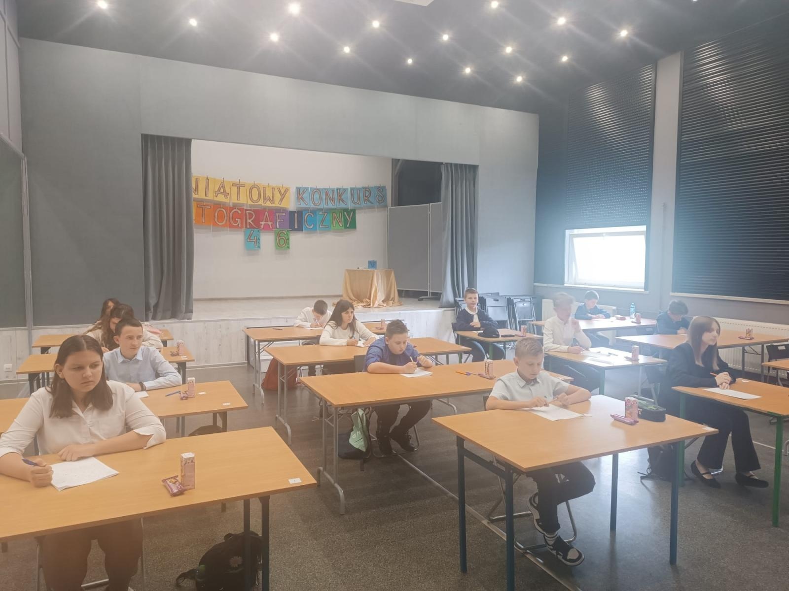 Zdjęcie w galerii na portalu naszwodzislaw.com: Powiatowy Konkurs Ortograficzny w ZSP1 wiadomości z regionu