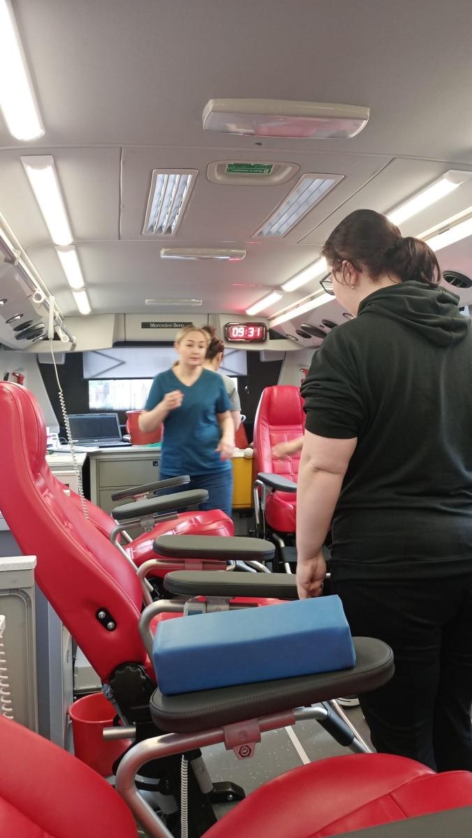 Zdjęcie w galerii na portalu naszwodzislaw.com: II Mundurowa Kropla Krwi w Rydułtowach. Honorowi dawcy odznaczeni [FOTO] wiadomości z regionu