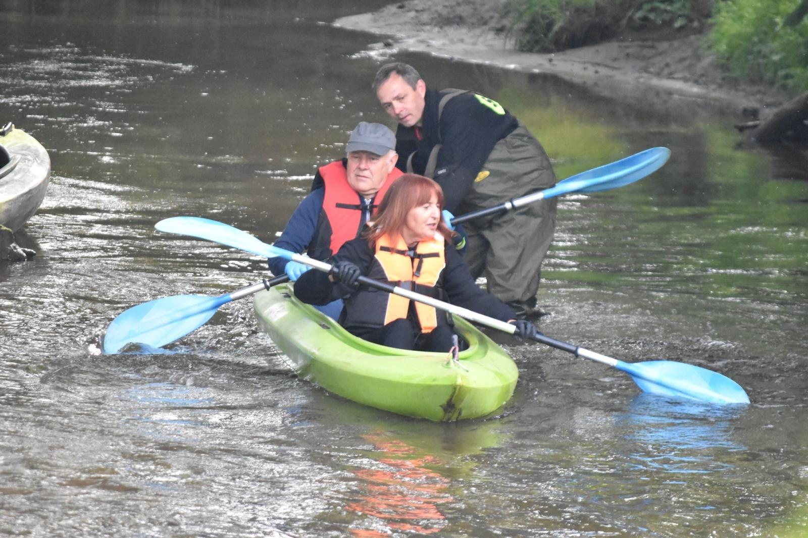 Zdjęcie w galerii na portalu naszwodzislaw.com: Szotkówka w Godowie posprzątana [FOTO] wiadomości z regionu