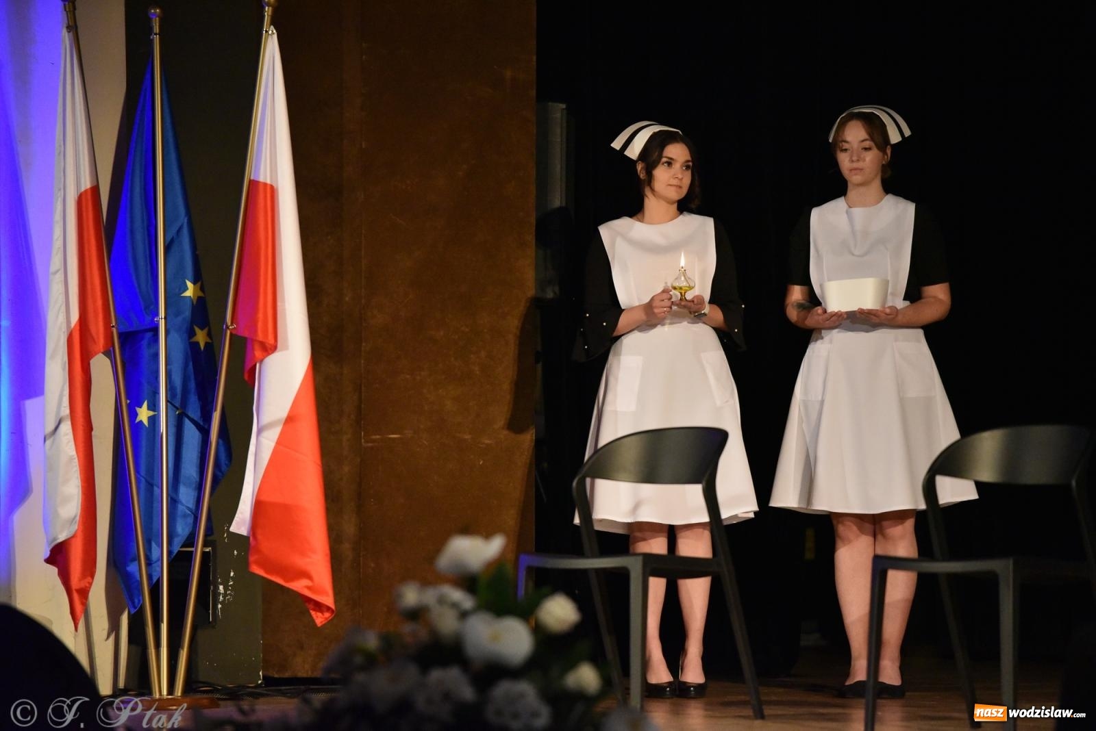 Zdjęcie w galerii na portalu naszwodzislaw.com: Pierwszy stopień wtajemniczenia. Czepkowanie w raciborskiej ANS [FOTO i WIDEO] wiadomości z regionu