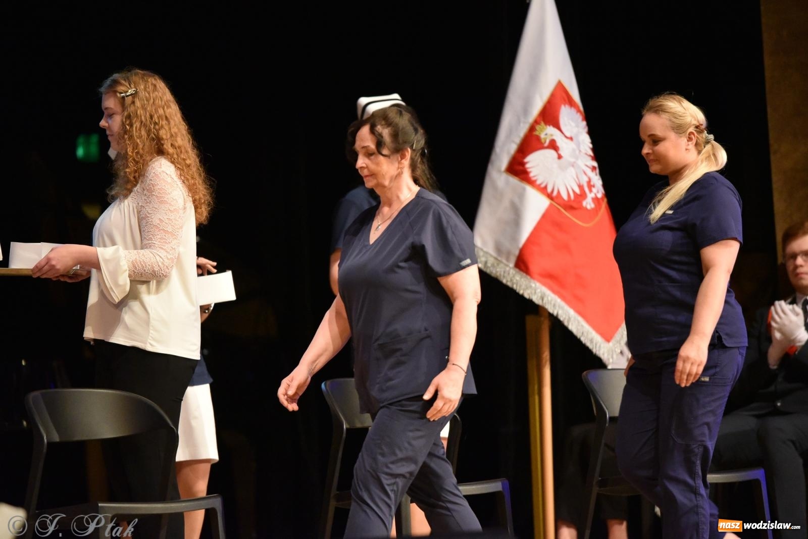 Zdjęcie w galerii na portalu naszwodzislaw.com: Pierwszy stopień wtajemniczenia. Czepkowanie w raciborskiej ANS [FOTO i WIDEO] wiadomości z regionu