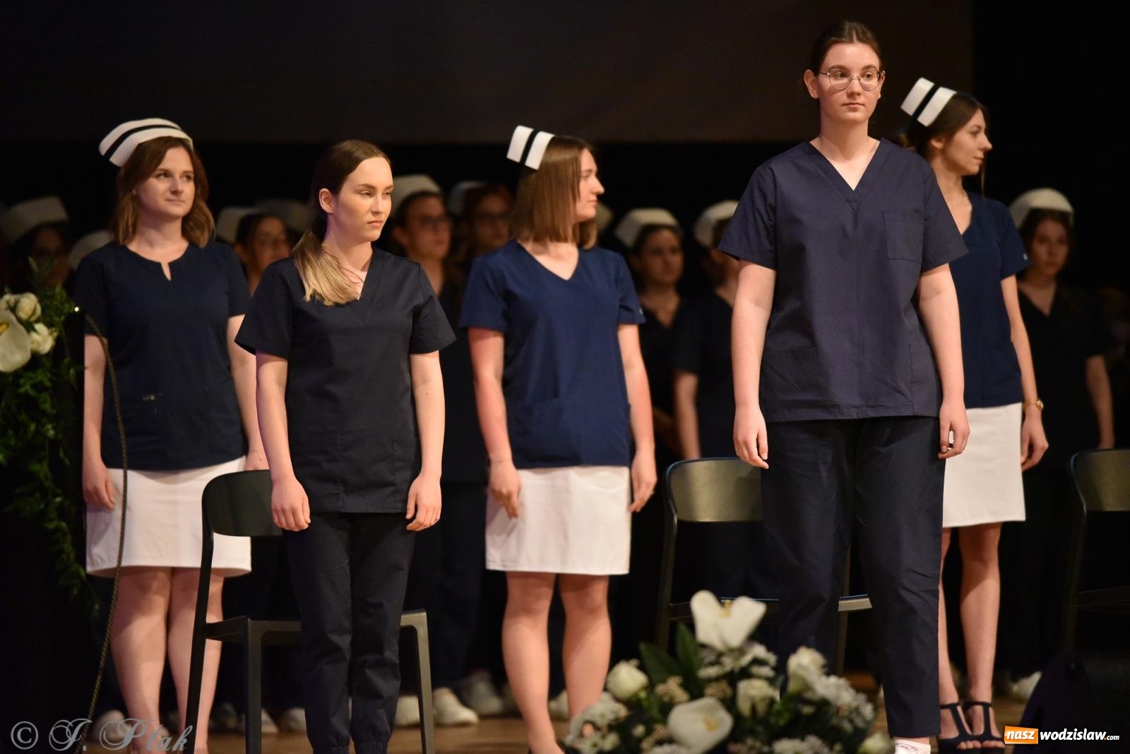 Zdjęcie w galerii na portalu naszwodzislaw.com: Pierwszy stopień wtajemniczenia. Czepkowanie w raciborskiej ANS [FOTO i WIDEO] wiadomości z regionu