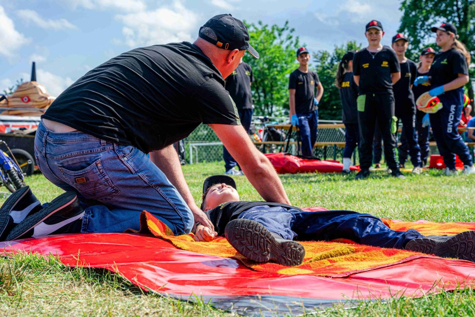 Zdjęcie w galerii na portalu naszwodzislaw.com: Dwa dni świetnej zabawy. Rowerzyści z pogranicza tłumnie odwiedzili Godów [FOTO] wiadomości z regionu