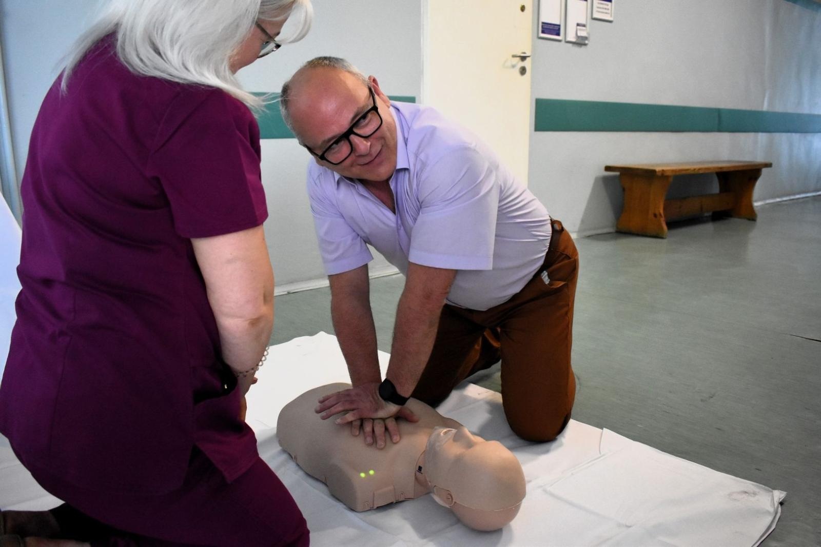 Zdjęcie w galerii na portalu naszwodzislaw.com: Ogromne zainteresowanie Dniem Pacjenta Szpitala Powiatowego [FOTO] wiadomości z regionu
