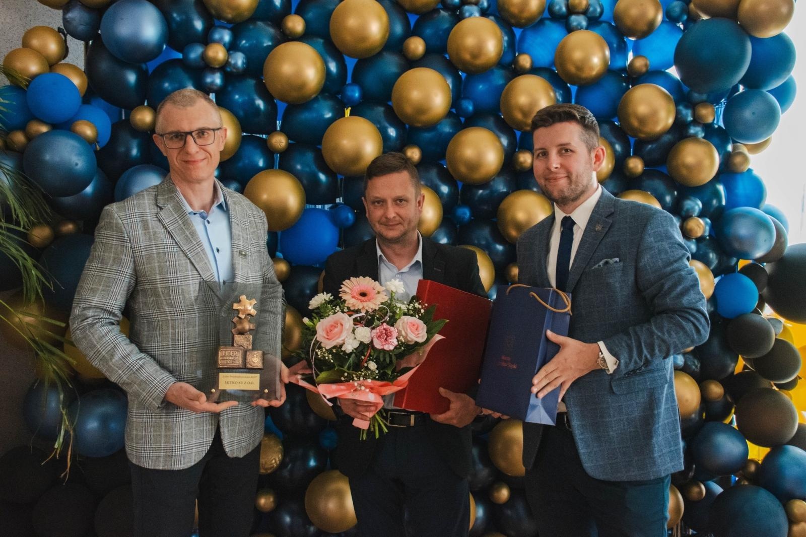 Zdjęcie w galerii na portalu naszwodzislaw.com: Firma Mitko Powiatowym Liderem Przedsiębiorczości 2023 wiadomości z regionu