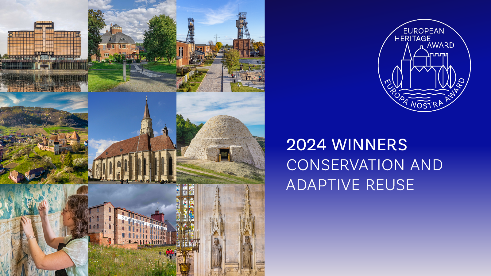 Zdjęcie w galerii na portalu naszwodzislaw.com: Europejska Nagroda Dziedzictwa dla Zabytkowej Kopalni Ignacy w Rybniku wiadomości z regionu